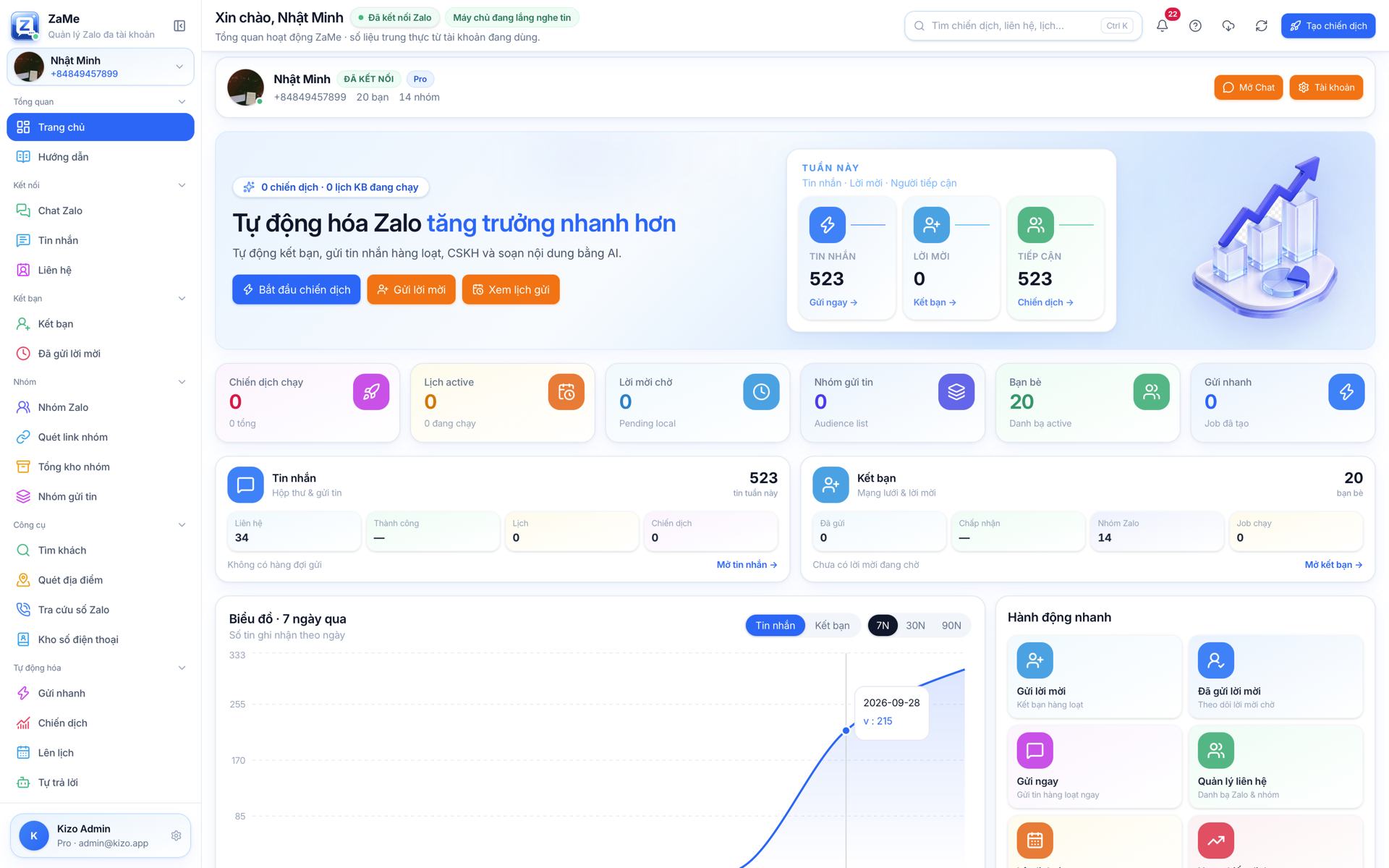 Zame Desktop — Trang chủ